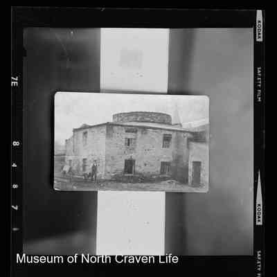 negative, sheet film - Building with remains of kiln