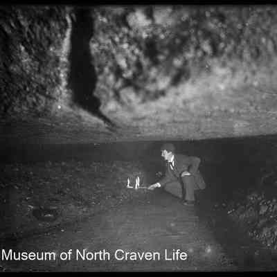 negative, glass plate - Clapham Cave 3 of 11