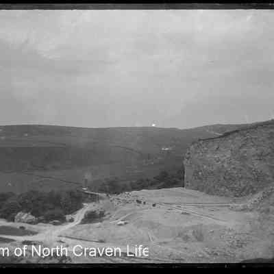 negative, glass plate - Giggleswick Quarry