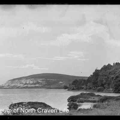 negative, glass plate - Malham Tarn