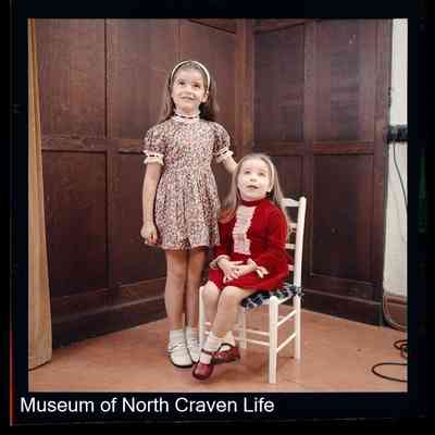 negative, sheet film - Portrait : Young girls