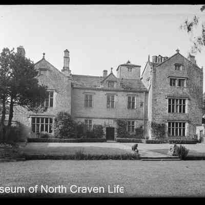 negative, glass plate - Lawkland Hall