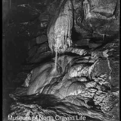 negative, glass plate - Ingleborough Cave, Clapham 3 of 11