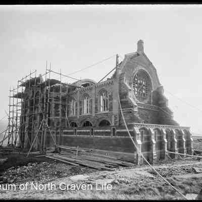 negative, glass plate - Giggleswick School Chapel : Building 8 of 15
