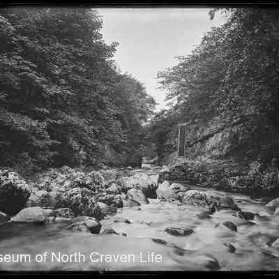 negative, glass plate - Ingleton Falls 10 of 10