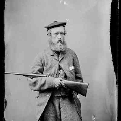 negative, glass plate - Portrait : F. Clapham, Esq, Austwick (1 of 2)