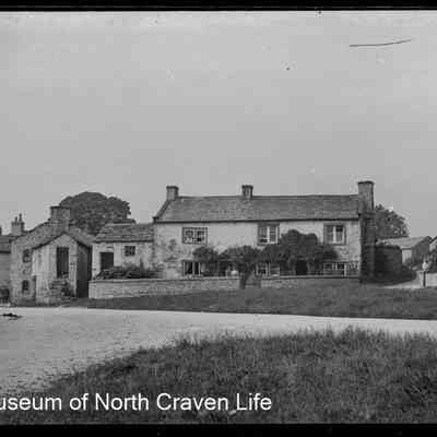 negative, glass plate - Austwick, Main Street 1 of 2
