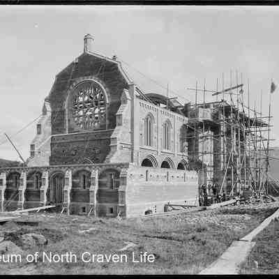 negative, glass plate - Giggleswick School Chapel : Building 7 of 15