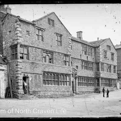 negative, glass plate - The Folly, Settle