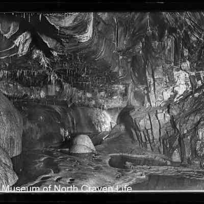 negative, glass plate - Ingleborough Cave, Clapham 1 of 11