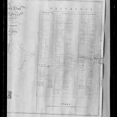 negative, glass plate - Austwick Hall Estate Map (3 of 3)