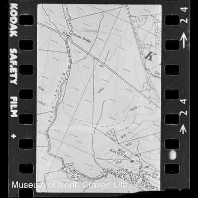 negative, roll film - Map of High Kirk Gill Barn 1 of 3