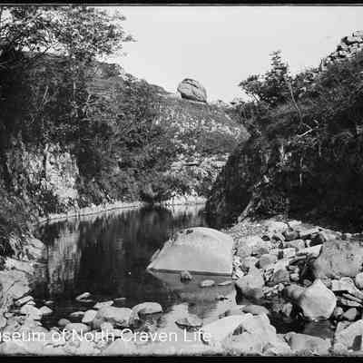 negative, glass plate - River and Rocks 2 of 2 (Thorns Gill)