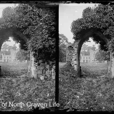 negative, glass plate - Bolton Abbey 2 of 2