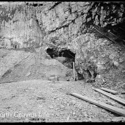 negative, glass plate - Victoria Cave (Digging) 2 of 5