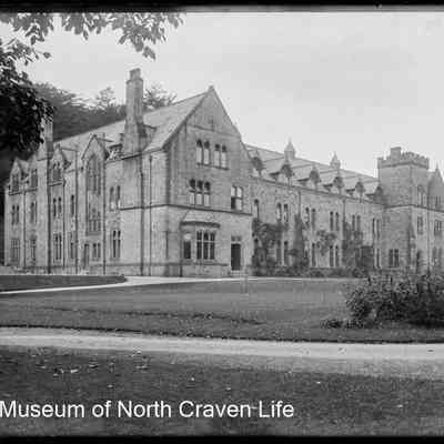 negative, glass plate - Giggleswick School (Exterior) 12 of 12