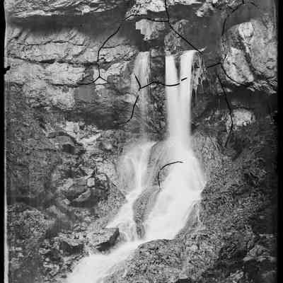 negative, glass plate - Gordale Scar 7 of 7