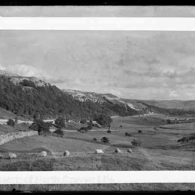 negative, glass plate - Buckhaw Brow (Giggleswick Scar)
