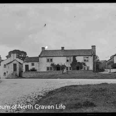negative, glass plate - Austwick, Main Street 2 of 2