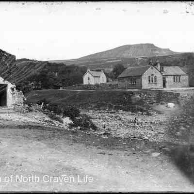 negative, glass plate - Horton-in-Ribblesdale (Pen-y-Ghent)