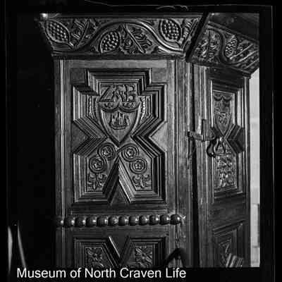 negative, sheet film - St Alkelda, Giggleswick (pulpit)