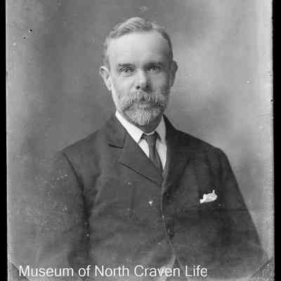 negative, glass plate - Portrait : Anthony Horner, 1895