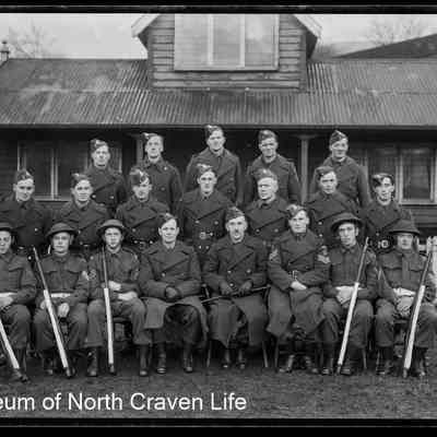 negative, sheet film - Home Guard (Robson 1946?) 2 of 2