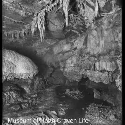 negative, glass plate - Ingleborough Cave, Clapham 4 of 4