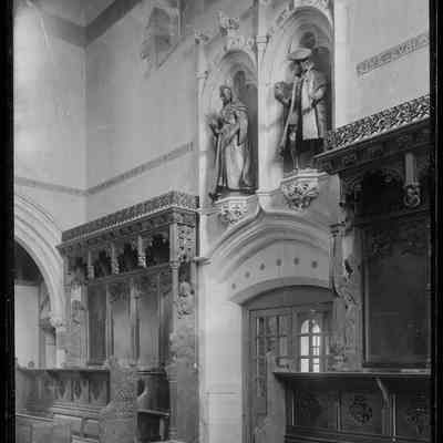 negative, glass plate - Giggleswick School Chapel (Interior) 11 of 12