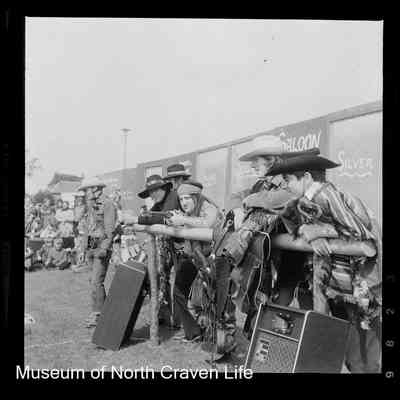 negative, sheet film - Settle Carnival Jubilee 1977 : Portrait