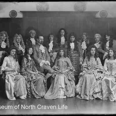 negative, glass plate - Portrait : Opera Group