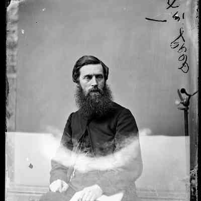 negative, glass plate - Portrait : Dr Lees