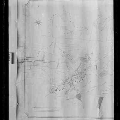 negative, glass plate - Austwick Hall Estate Map (2 of 3)