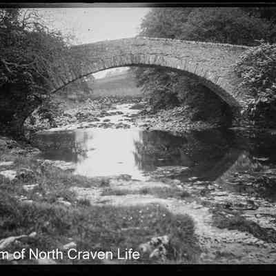 negative, glass plate - Stainforth Bridge