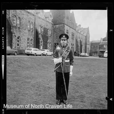 negative, sheet film - Portrait : Duke of Wellington Tattoo (Settle)