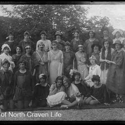 negative, glass plate - Portrait : Group Operatic