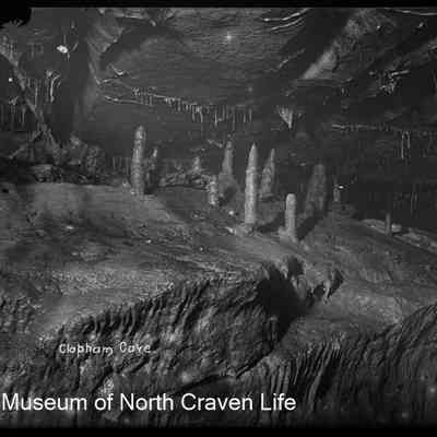 negative, glass plate - Clapham Cave 6 of 11