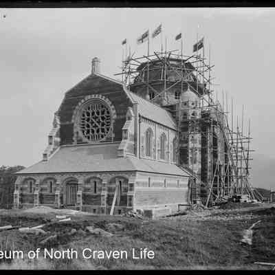negative, glass plate - Giggleswick School Chapel : Building 4 of 15