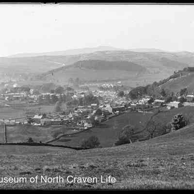 negative, glass plate - Settle from South East