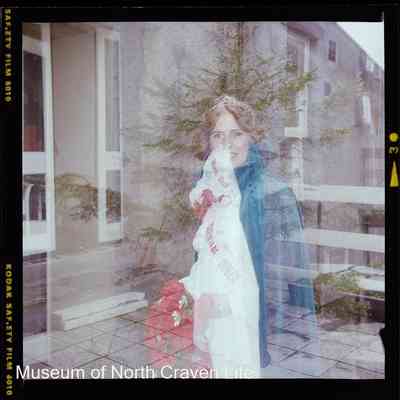negative, sheet film - Settle Carnival Jubilee 1977 : Portrait