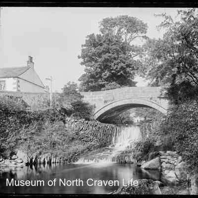 negative, glass plate - Clapham Bridge 1 of 2