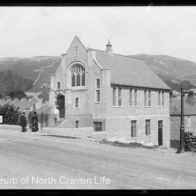 negative, glass plate - Settle Skipton Road Chapel