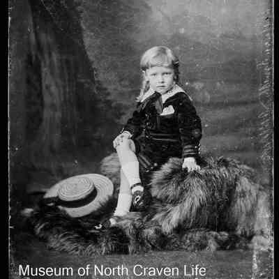 negative, glass plate - Portrait : Master Sydney Smith