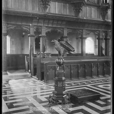 negative, glass plate - Giggleswick School Chapel (Interior) 8 of 12