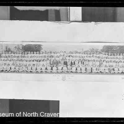 negative, glass plate - Portrait : Settle Girls High School Year