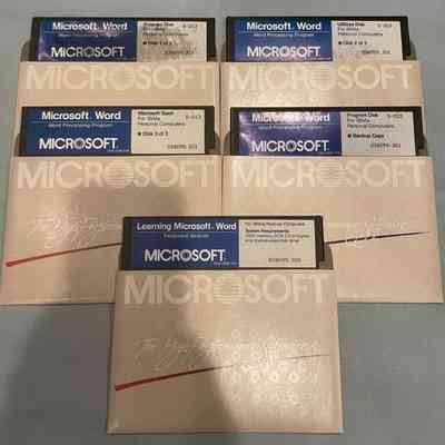 1985- Microsoft Word v2.0 for DOS (2/2025)