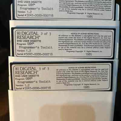 1985- GEM Programmers Toolkit v1.2 **