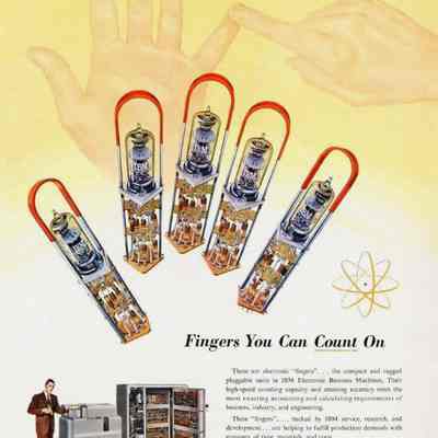 1952- IBM, Fingers you can count on