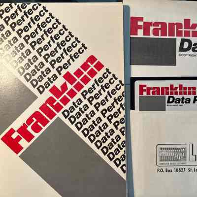 1983- Data Perfect, Franklin
