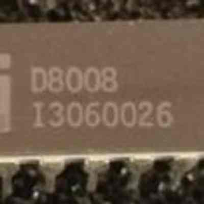 1972- D8008- 1st 8-bit Microprocessor, Intel